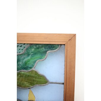 松 ステンドガラス　GD1288 