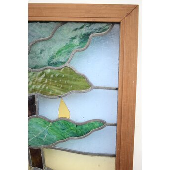 松 ステンドガラス　GD1288 