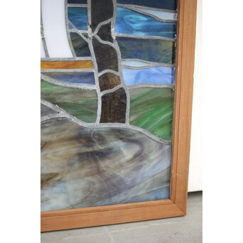 松 ステンドガラス　GD1288 