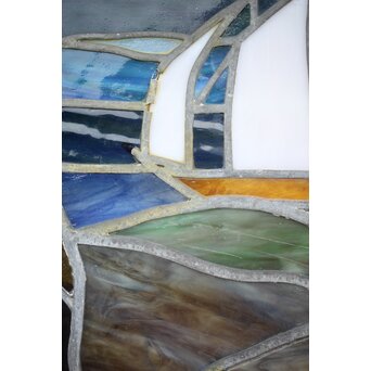 松 ステンドガラス　GD1288 