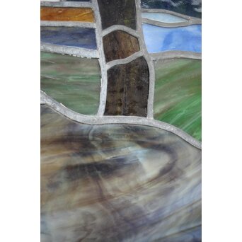 松 ステンドガラス　GD1288 