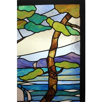 松 ステンドガラス　GD1288 