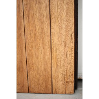 星型カットガラスの親子ドア　GD1291 