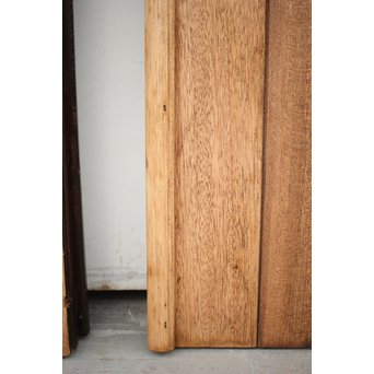 星型カットガラスの親子ドア　GD1291 