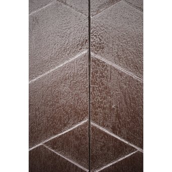 星型カットガラスの親子ドア　GD1291 