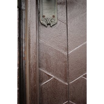 星型カットガラスの親子ドア　GD1291 