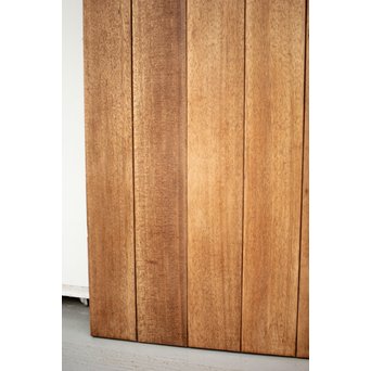 星型カットガラスの親子ドア　GD1291 