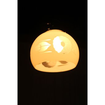 内切子電笠 照明　A1991 