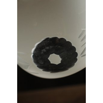 内切子電笠 照明　A1991 