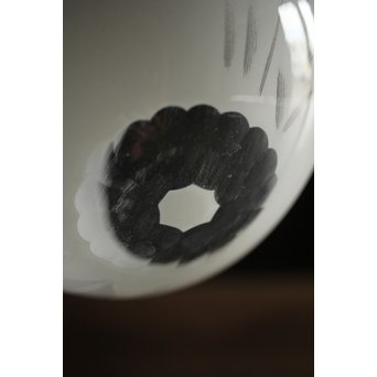 内切子電笠 照明　A1991 