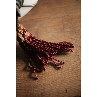 銅巻化粧のオーバル型照明 電笠 2個1組　A1993 