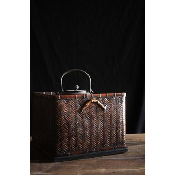 網代の瓶掛 火鉢　U218