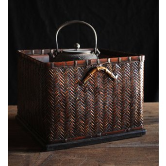 網代の瓶掛 火鉢　U218 