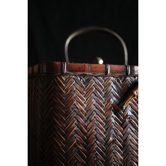 網代の瓶掛 火鉢　U218 