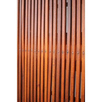 名品 総欅格子戸　L1030Y 