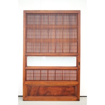 名品 総欅格子戸　L1030Y