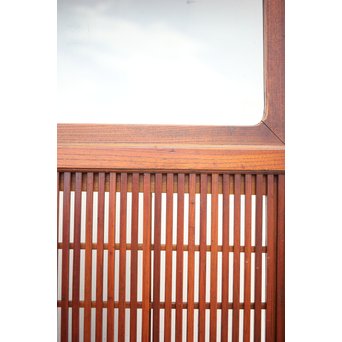 名品 総欅格子戸　L1030Y 