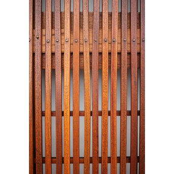 名品 総欅格子戸　L1030Y 