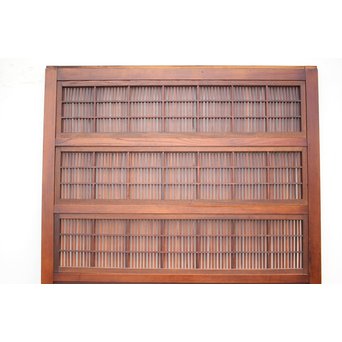名品 総欅格子戸　L1030Y 