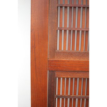 名品 総欅格子戸　L1030Y 