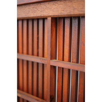 名品 総欅格子戸　L1030Y 