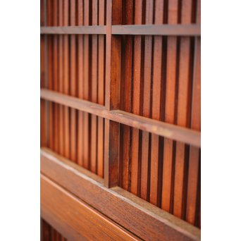 名品 総欅格子戸　L1030Y 