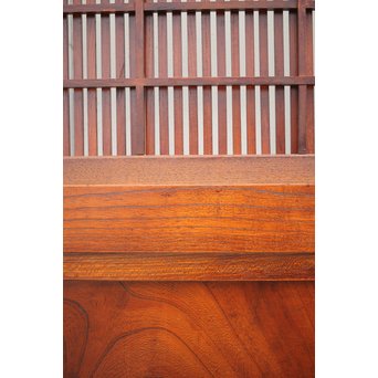 名品 総欅格子戸　L1030Y 