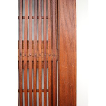 名品 総欅格子戸　L1030Y 