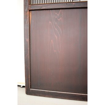 変わり障子枠の田舎風帯戸L 2枚1組　B990 