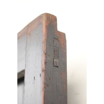 変わり障子枠の田舎風帯戸L 2枚1組　B990 