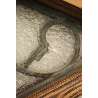 和製ステンドガラス 明り取り　2枚1組　GD1292 