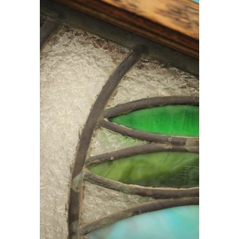 和製ステンドガラス 明り取り　2枚1組　GD1292 