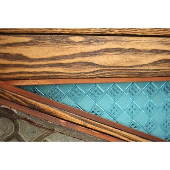 和製ステンドガラス 明り取り　2枚1組　GD1292 