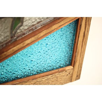 和製ステンドガラス 明り取り　2枚1組　GD1292 