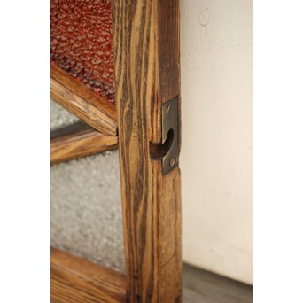 フルレストア 和製ステンドガラス 明り取り　2枚1組　GD1293 