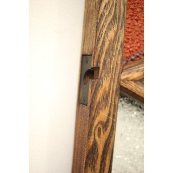 フルレストア 和製ステンドガラス 明り取り　2枚1組　GD1293 