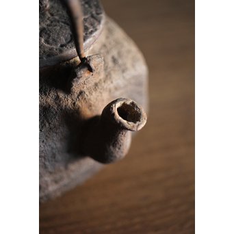 角型遊環付 小鉄瓶/急須　M215 