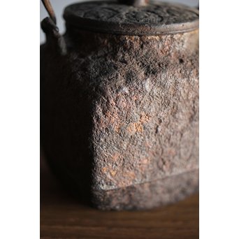 角型遊環付 小鉄瓶/急須　M215 