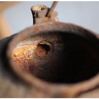 角型遊環付 小鉄瓶/急須　M215 