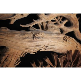 超絶深彫 松木彫欄間　R0001Y 