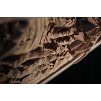 超絶深彫 松木彫欄間　R0001Y 