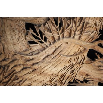 超絶深彫 松木彫欄間　R0001Y 