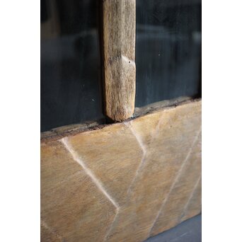 名栗 手斧削風 ガラス建具　GD1294 