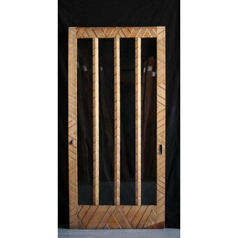 名栗 手斧削風 ガラス建具　GD1294 反対面　両面使いです