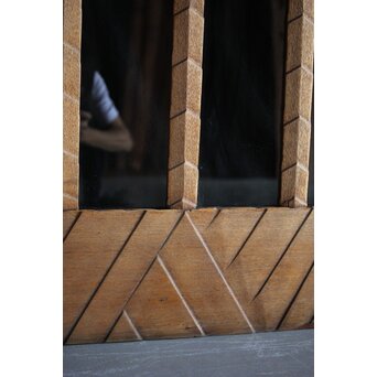 名栗 手斧削風 ガラス建具　GD1294 