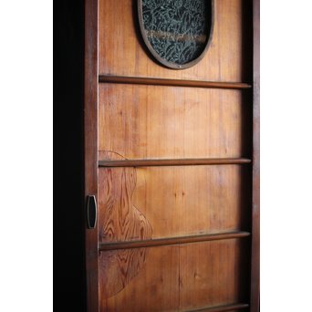 丸貫 瓢意匠ガラス戸　GD1298 