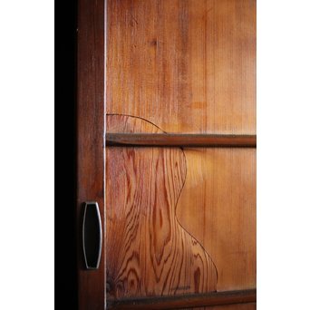 丸貫 瓢意匠ガラス戸　GD1298 