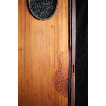 丸貫 瓢意匠ガラス戸　GD1298 