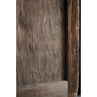 うずくり杉の大門扉 2枚1組　W994Y 