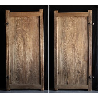 うずくり杉の大門扉 2枚1組　W994Y